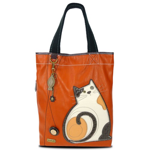 Everyday Tote - LaZzy Cat  (Orange)