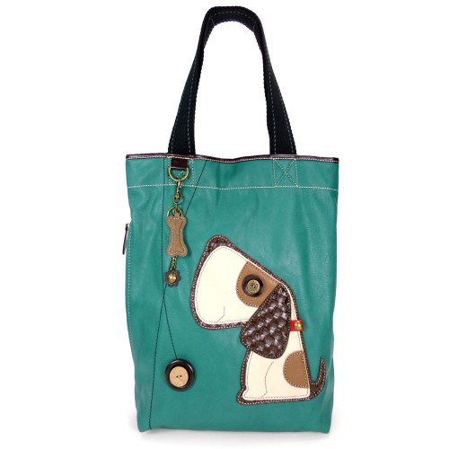 Everyday Tote - Toffy Dog (Dark Teal)