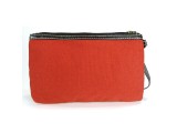 Zip Pouch - Bird (Orange)