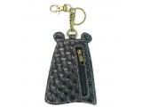 Key Fob - Black Bear (Black)