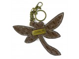 Key Fob - Dragonfly (Brown)