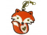 Key Fob - Chala Fox (Orange)