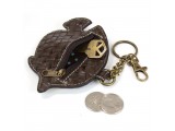 Key Fob - Tropical Fish (Brown)