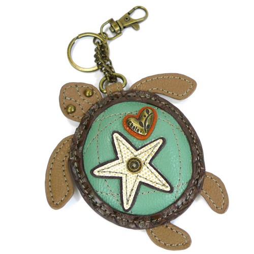 Key Fob - Sea Turtle (Teal)