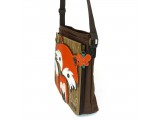 Messenger Bag - Chala Fox (Dark Brown)