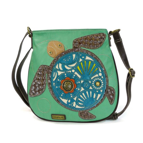 Crossbody Bag - Sea Turtle (Teal)