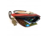 Simple Zip Wallet - LaZzy Cat (Orange)