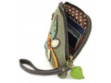 Simple Zip Wallet - Dragonfly (Olive)