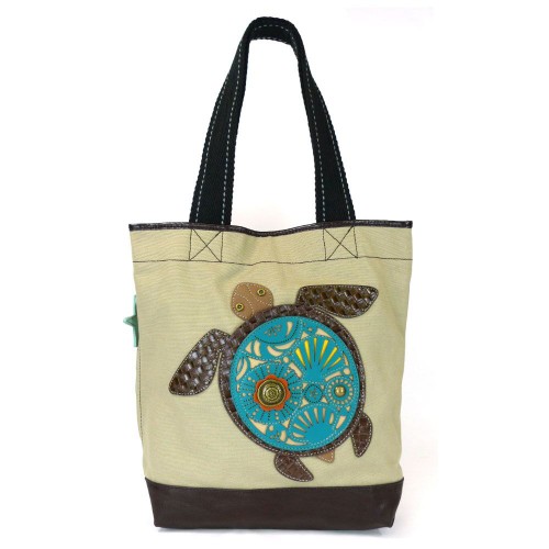 Simple Tote II - Sea Turtle  (Sand)