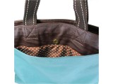 Big Zip Tote  - Dragonfly  (Dark Teal)