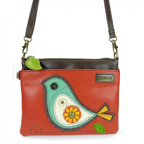 Mini Crossbody Bag - Chichik Bird (Red)