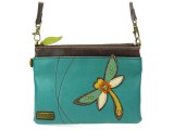 Mini Crossbody Bag - Dragonfly (Dark Teal)