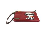 Mini Crossbody Bag - Raccoon (Burgundy)