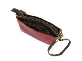 Mini Crossbody Bag - Raccoon (Burgundy)