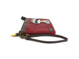 Mini Crossbody Bag - Raccoon (Burgundy)