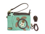 Mini Crossbody Bag - Sea Turtle (Teal)