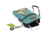 Cell Phone Xbody Bag - Dragonfly (Dark Teal)