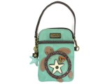 Cell Phone Xbody Bag - Sea Turtle (Teal)