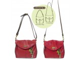 Charming Crossbody Bag - (Burgundy)