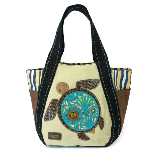 Carryall Zip Tote - Sea Turtle (Sand)