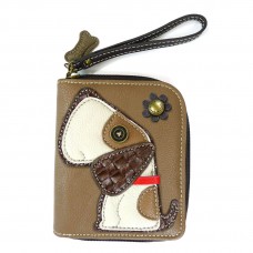 Zip Around Wallet - Toffy Dog (Brown)