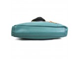 Striped Zip Tote  - Dragonfly  (Dark Teal)