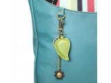 Striped Zip Tote  - Dragonfly  (Dark Teal)