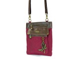 Gemini Crossbody Bag - (Burgundy)